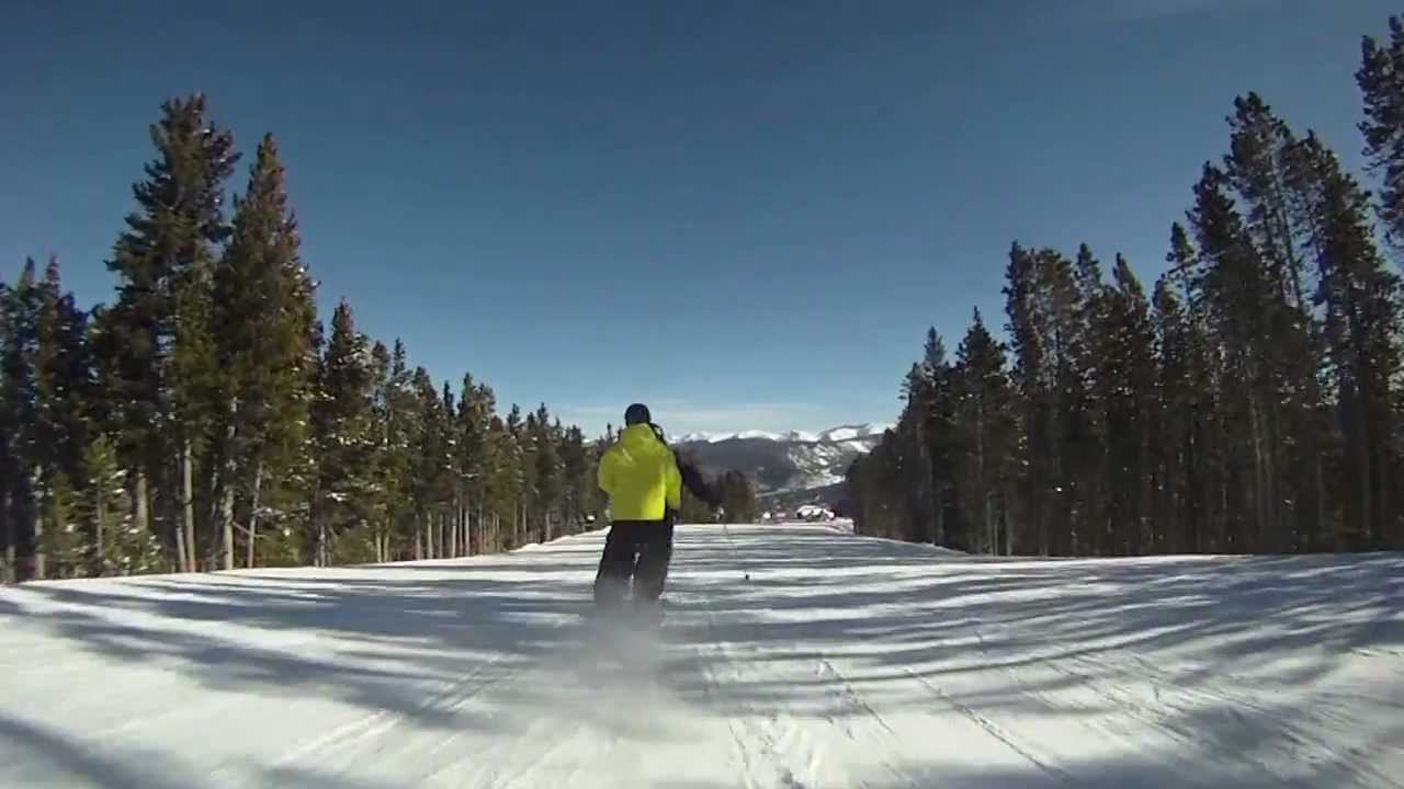 Tandom Skiing Pros Blais and Dee