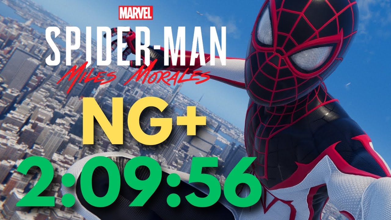 (WORLD RECORD) Marvel's Spider-Man: Miles Morales NG+ Speedrun in 2:09:56