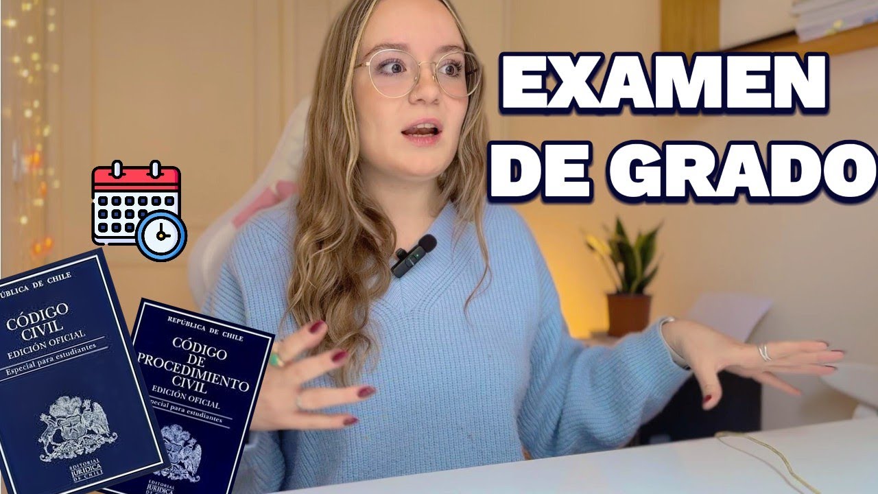 Haz esto ANTES de estudiar para tu EXAMEN de GRADO de Derecho en 2025