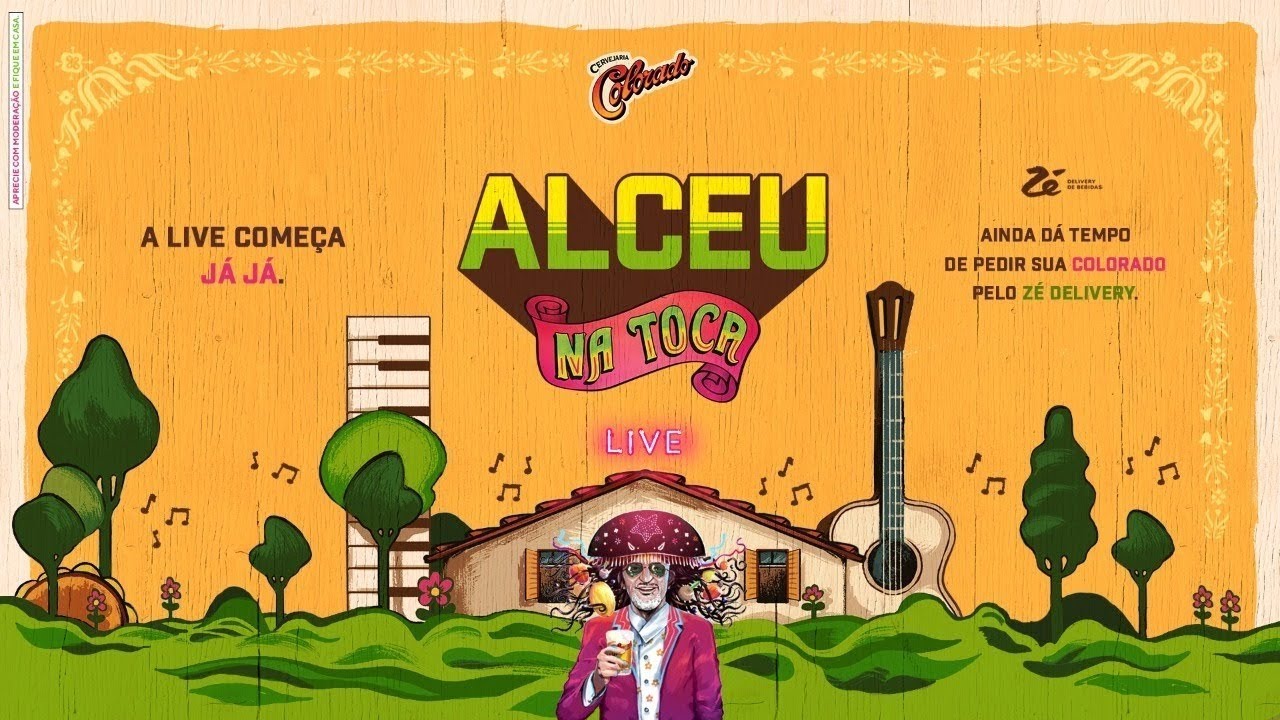 Live Alceu valença Fique em casa