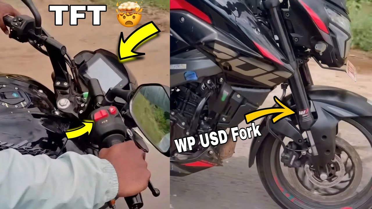 New Bajaj Pulsar NS200 TFT Meter & WP USD Fork Launch 🚀 Price & Features | Pulsar NS200 2026