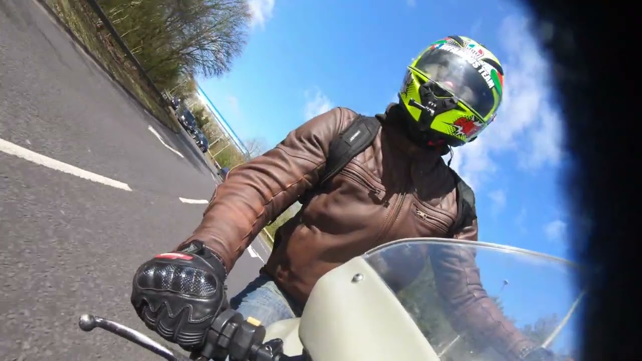 VTR 1000F Firestorm custom ride POV Onboard camera