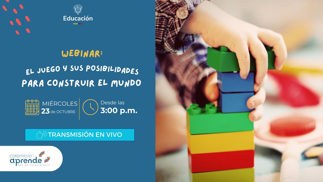Webinar: El juego y sus posibilidades para construir el mundo