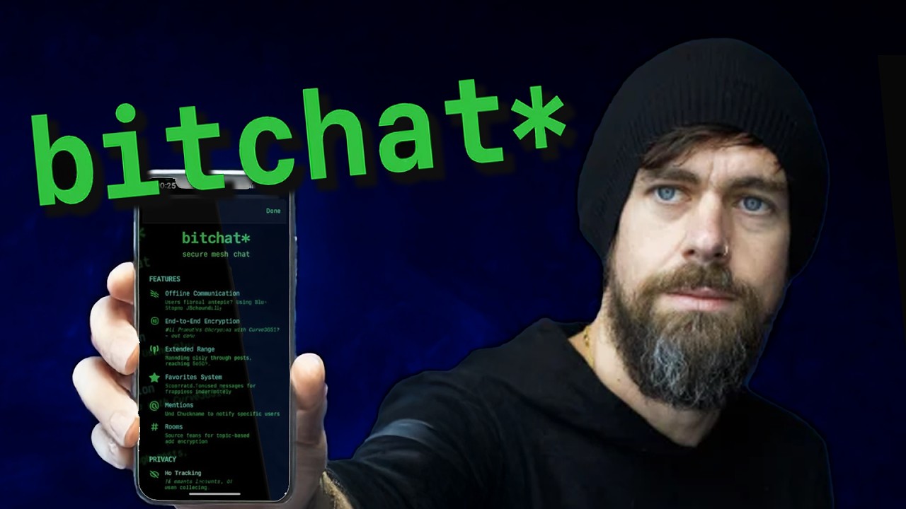 This App Works WITHOUT Internet?! (Jack Dorsey&rsquo;s BitChat)