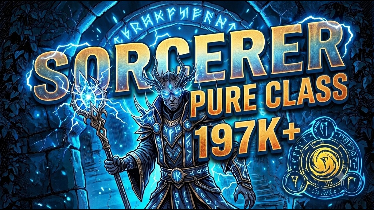 197k+ Pure Sorcerer DPS Build [U50]