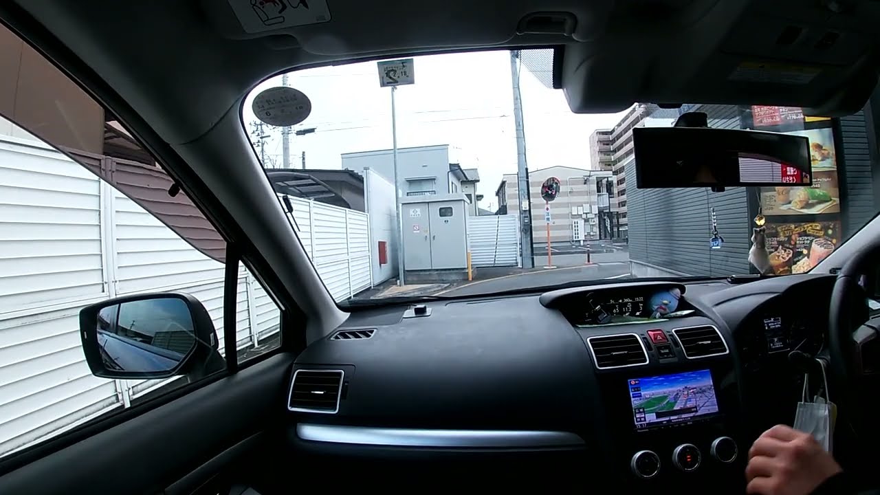 【車載動画】　マックとすき家のドライブスルー２本立て