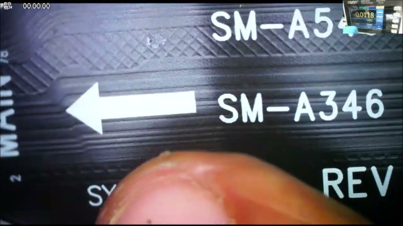 Samsung A54 SM A546V shows charging sympol but not charging