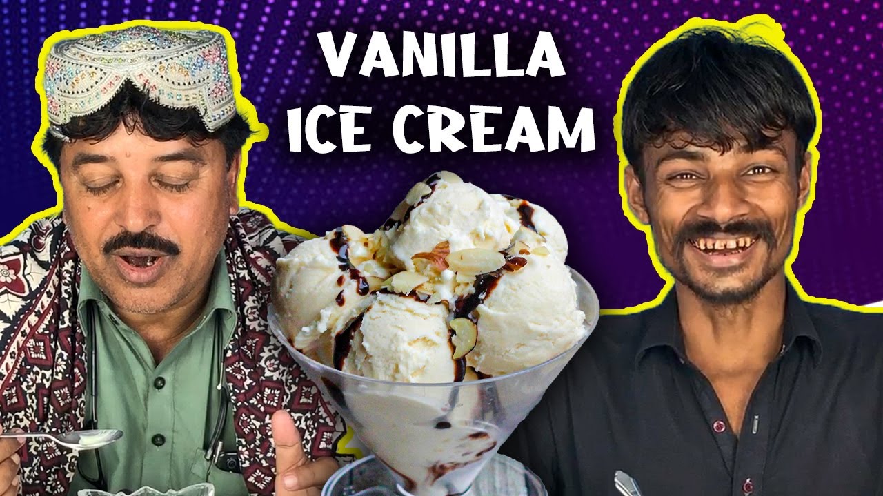 Tribal Taste Test: Trying the Vanilla ice cream for the First Time