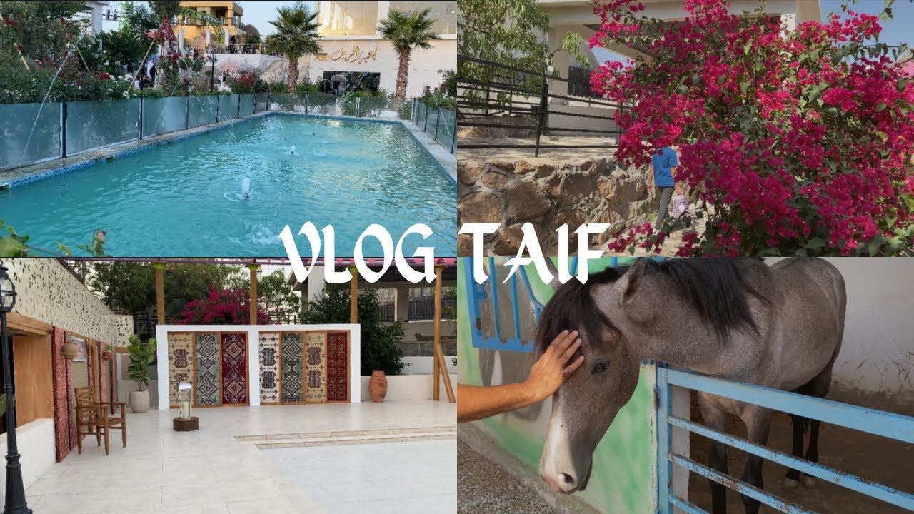 يوم كامل في الطايف , اجواء مزرعة الريف الخيالية ☁️🌿 | VLOG TAIF