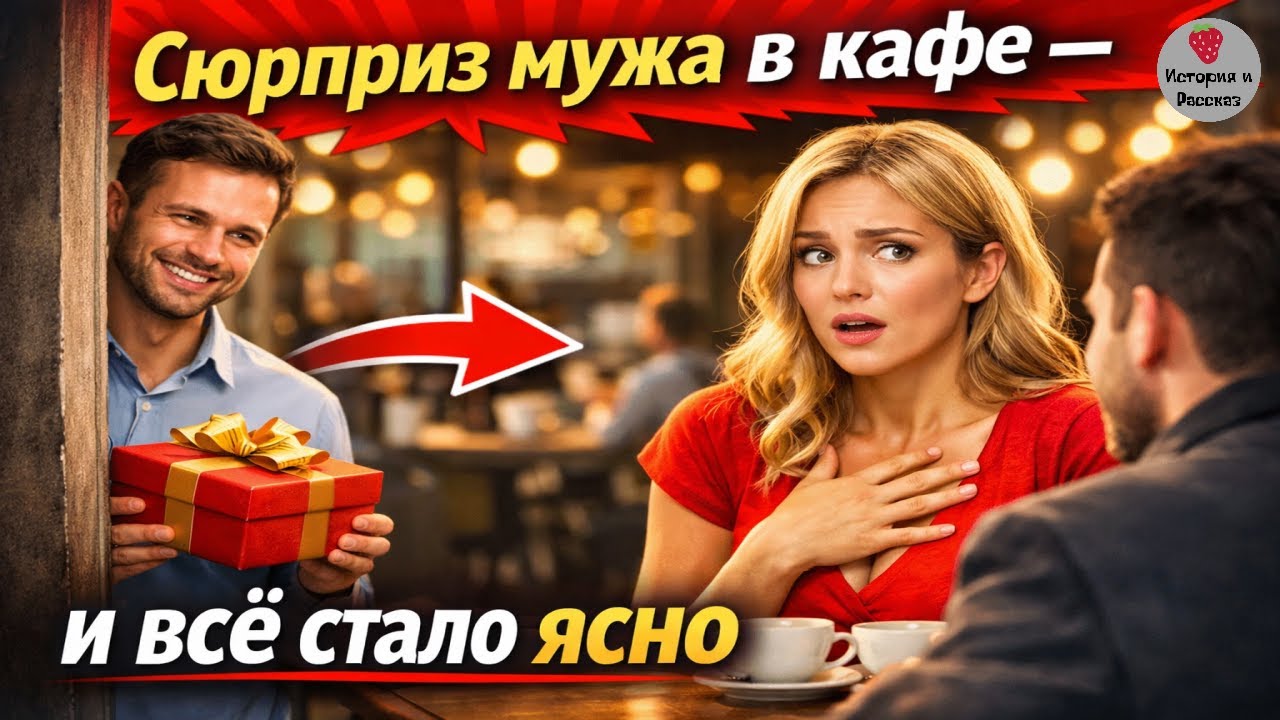Сюрприз мужа в кафе — и всё стало ясно | История и Рассказ
