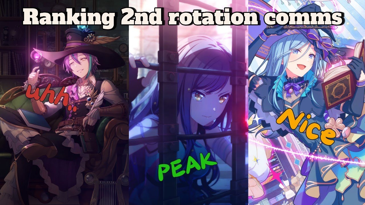 Ranking 2nd rotation commissioned songs!! | Project Sekai