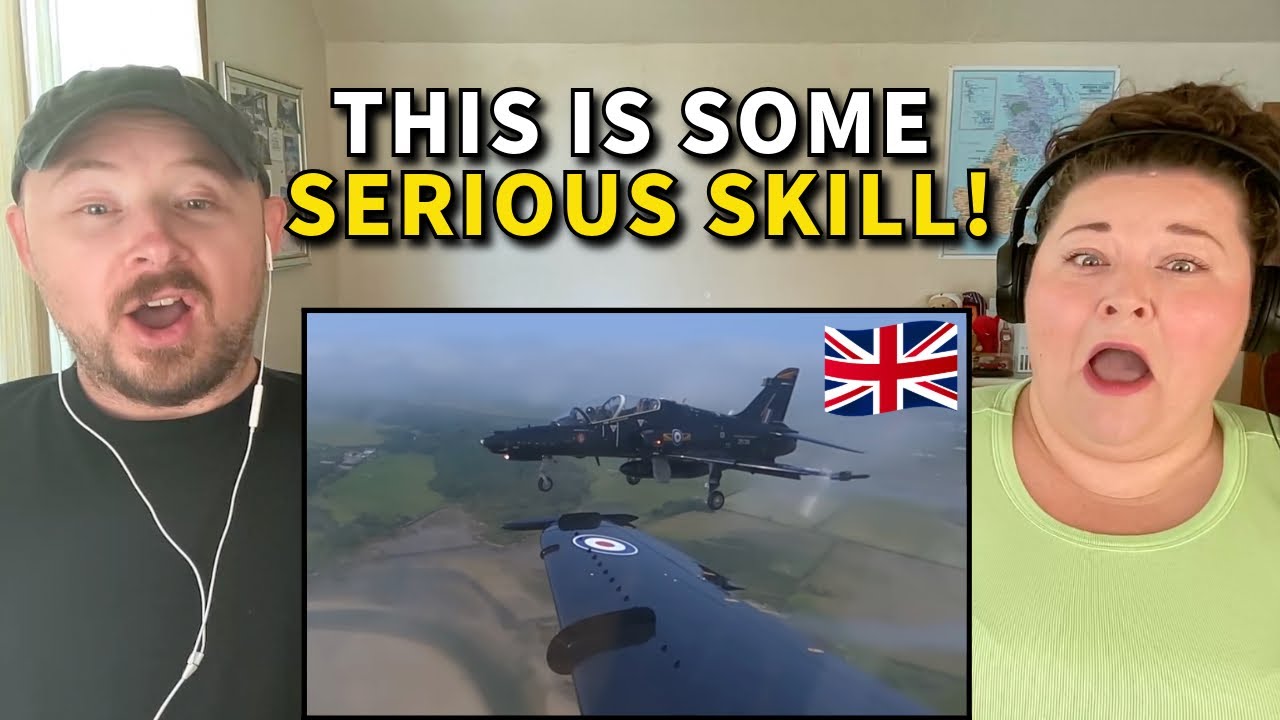 Americans React: INSANE Low Flying RAF Jet Training
