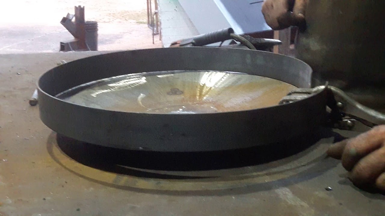 Soldar borde a disco disquera