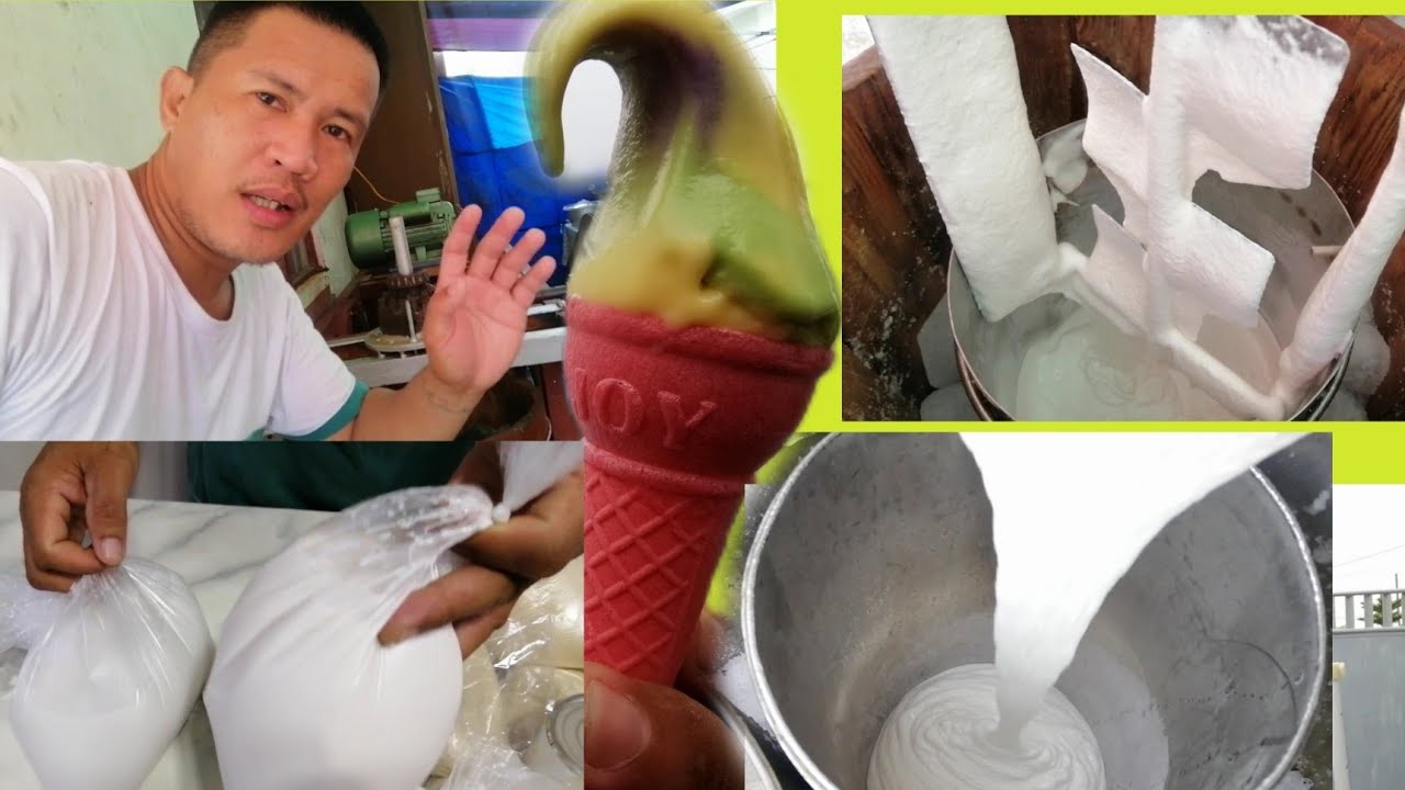 Sa wakas Perfect  na ang Ating Pinoy Sorbetes gamit ang makina