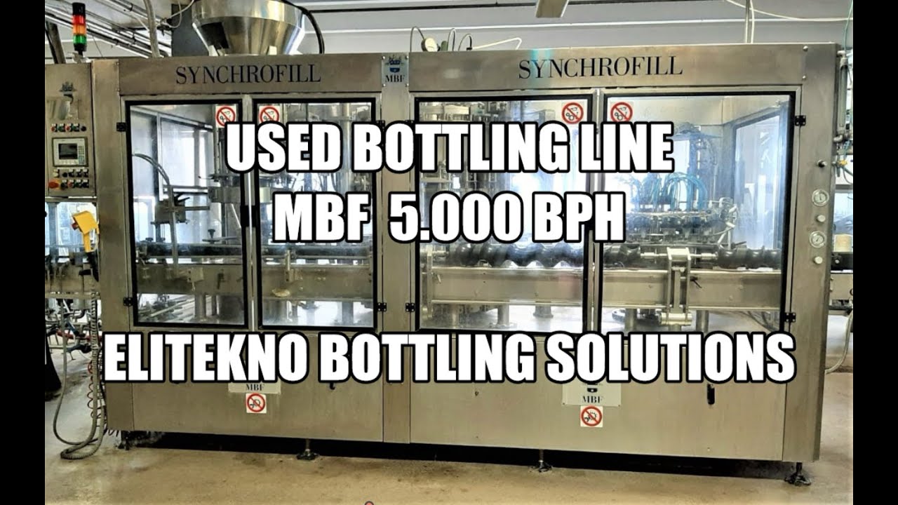 Used Bottling Line MBF | 5.000 BPH