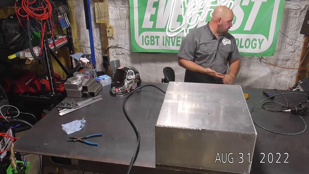 Everlast MTS225 Spool Gun Setup & Aluminum MIG Welding 3/16