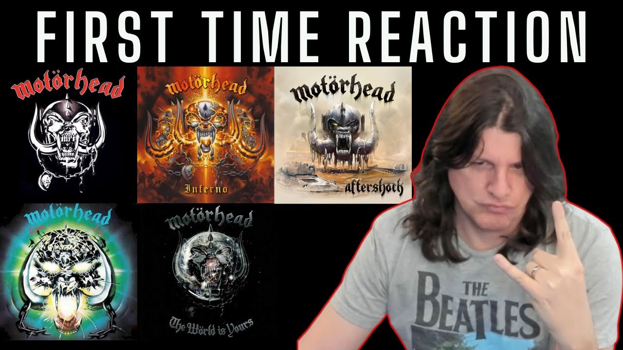 MOTORHEAD FIRST TIME REACTION to Motörhead / No Class/ Killers/ Brotherhood Of Man/ Heartbreaker