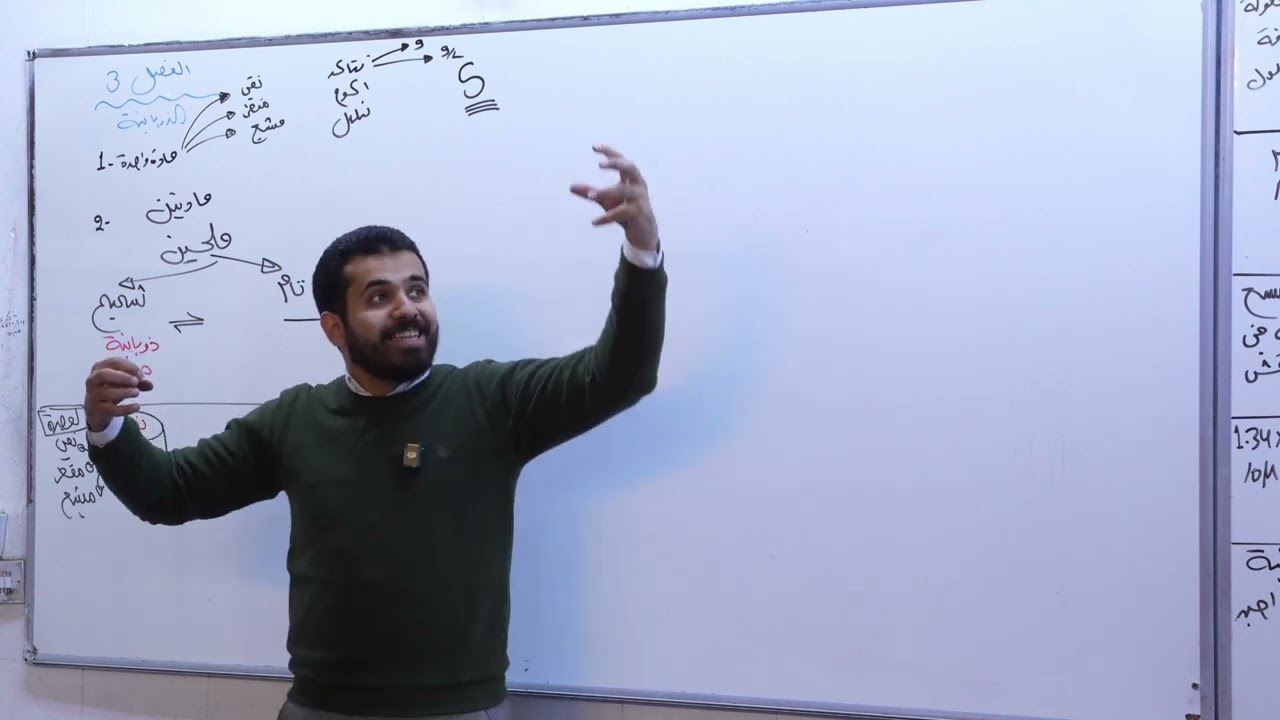 المحاضرة الواحد و الثلاثون 31 - الفصل الثالث - كيمياء السادس العلمي - لسنة 2026