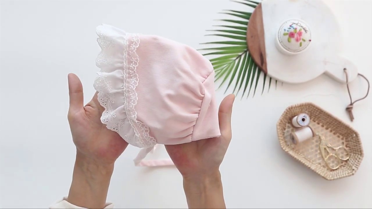 태교바느질 DIY 쁘띠 보넷만들기