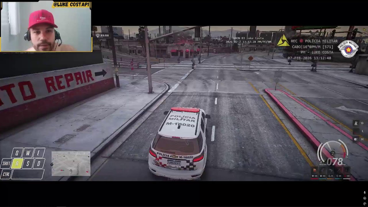 LIVE ON⭕ Brasil Capital!! Força Tatica Nas Ruas GTARP (+18) !sorteios #gta #mta #fivem