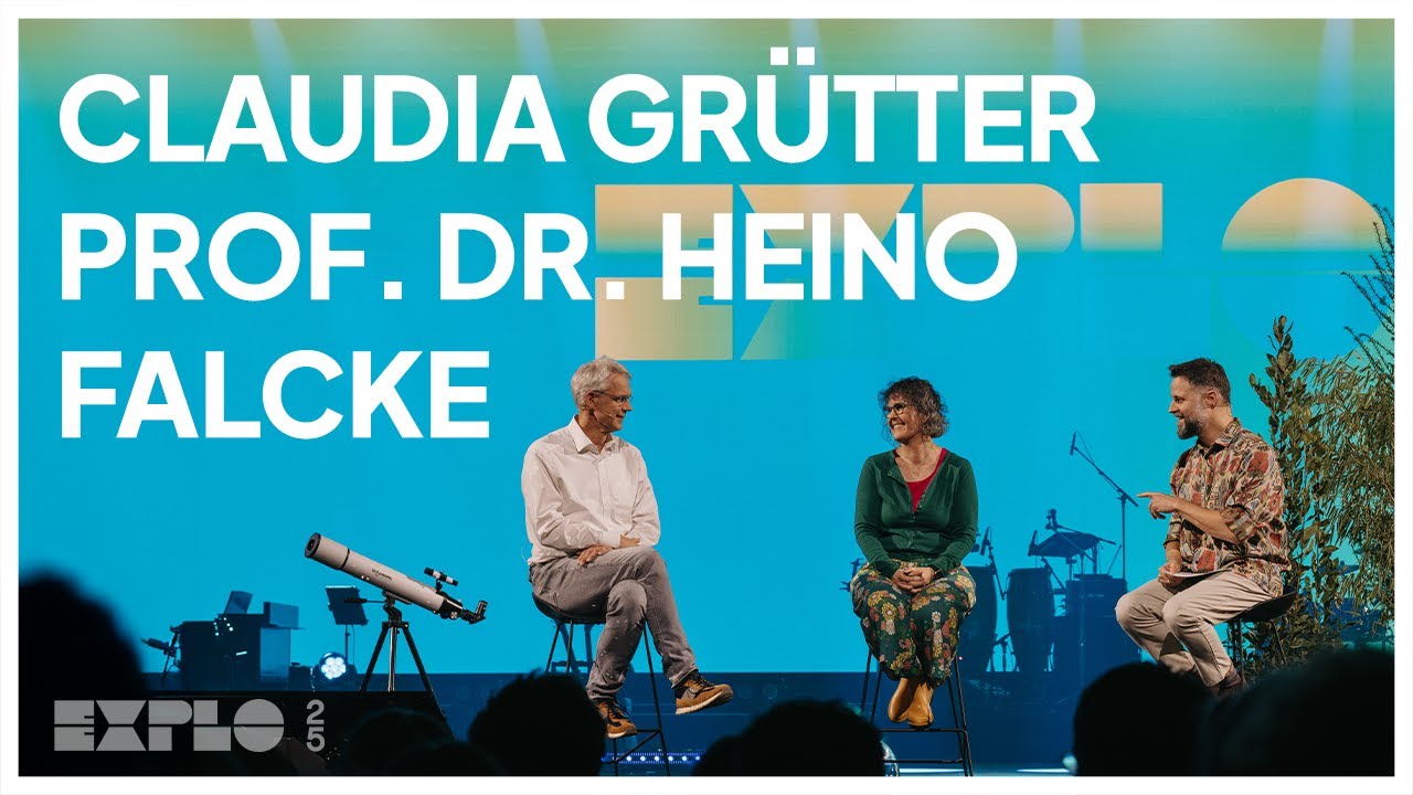 Interview | Claudia Grütter | Prof. Dr. Heino Falcke  | Explo 25 | 30.12.25