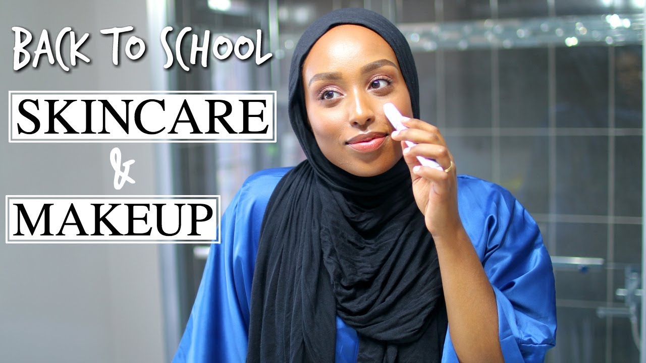 BACK TO SCHOOL GRWM 2018 | Skincare Routine + Glowy Makeup | Aysha Abdul