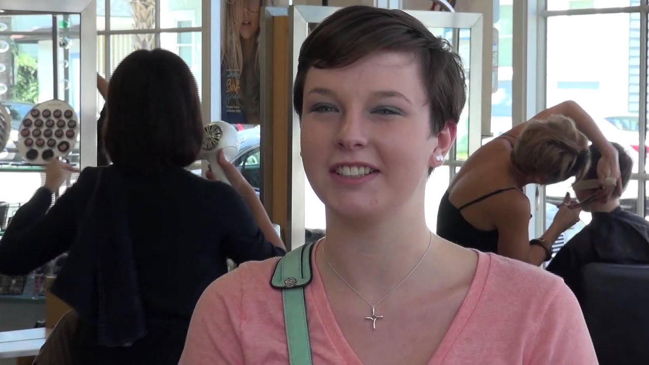 Citadel Knobs Donate Hair to Locks of Love