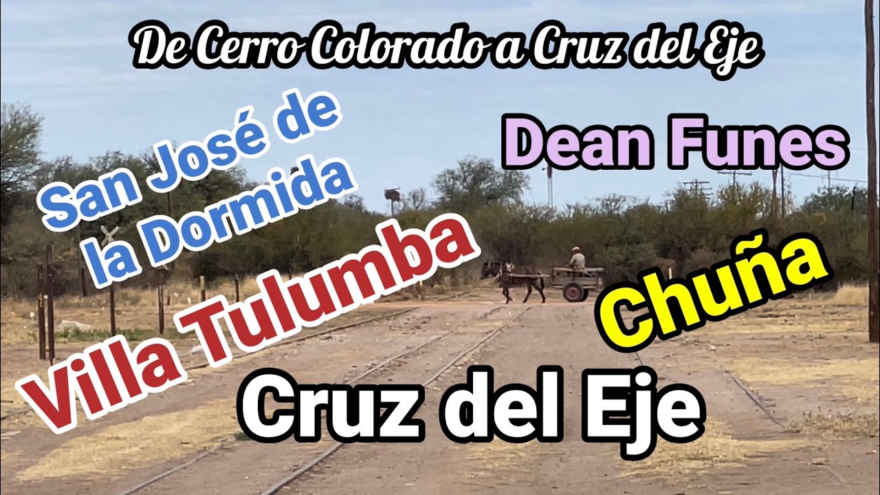 CORDOBA | San José de la dormida | Villa Tulumba | Dean Funes | Chuña | Cruz del Eje | Gino en moto
