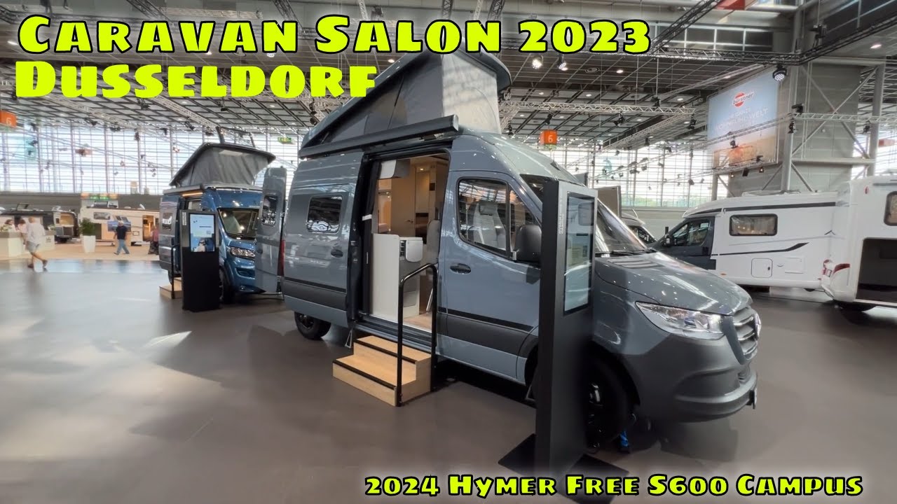 2024 Hymer Free S600 Campus - Интерьер и экстерьер - Caravan Salon 2023 Дюссельдорф
