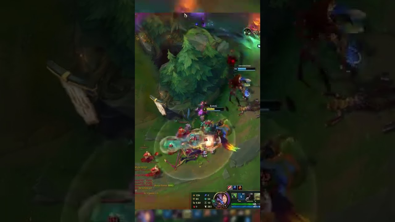 When you almost made a penta #lol #romania #leagueofle #warwick #shorts