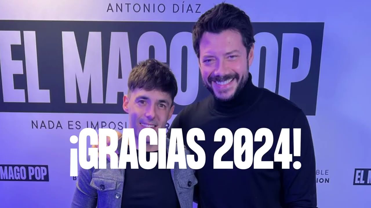 ¡Gracias 2024! - ¡El Mago Pop os desea un feliz 2025!