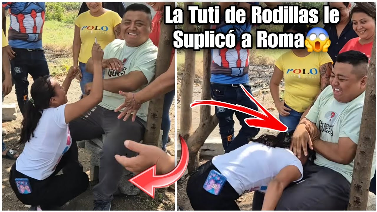 La Tuti asta le Queria Besar la Paloma.a.Romario para que le Compré la Moto de su Sueños
