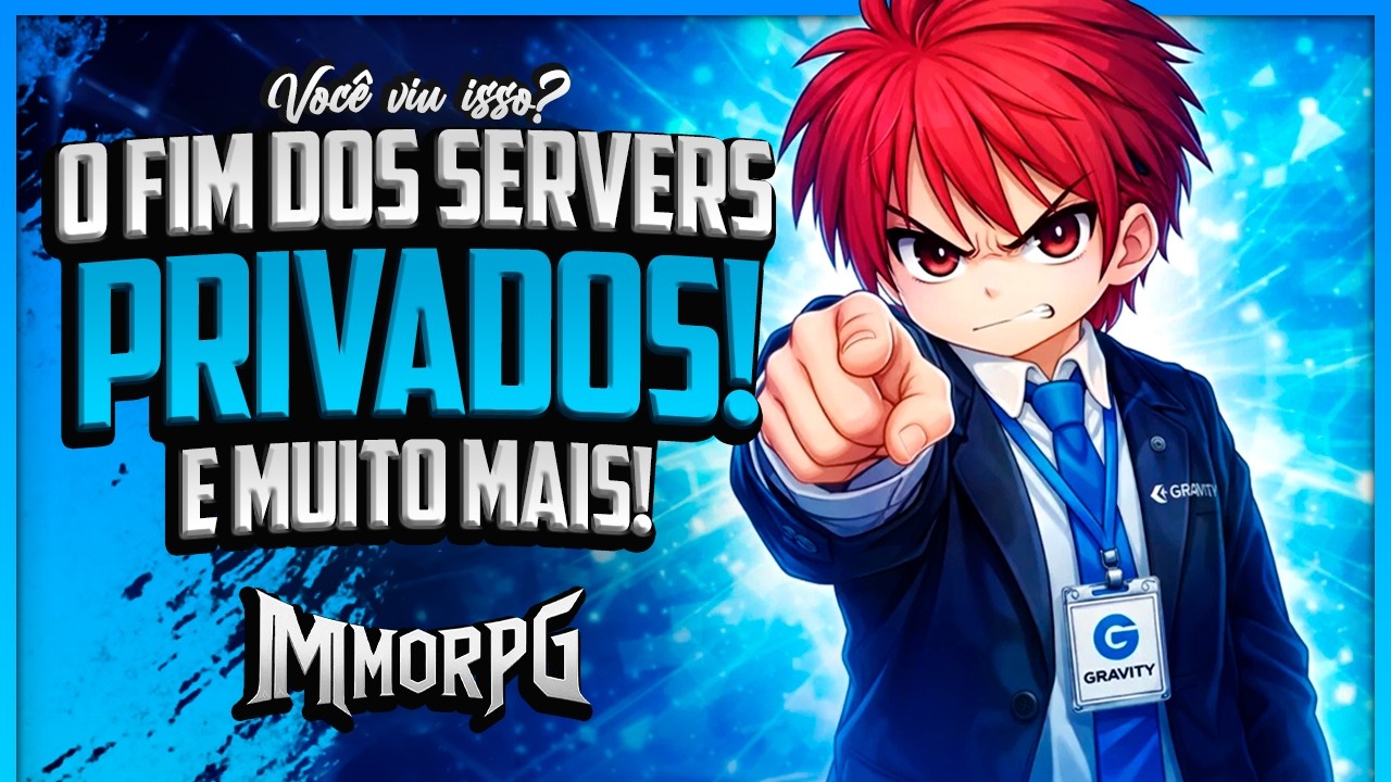 GRAVITY MANDA FECHAR SERVIDOR! NCSOFT anuncia novo MMORPG e retorno de MAPLESTORY M!