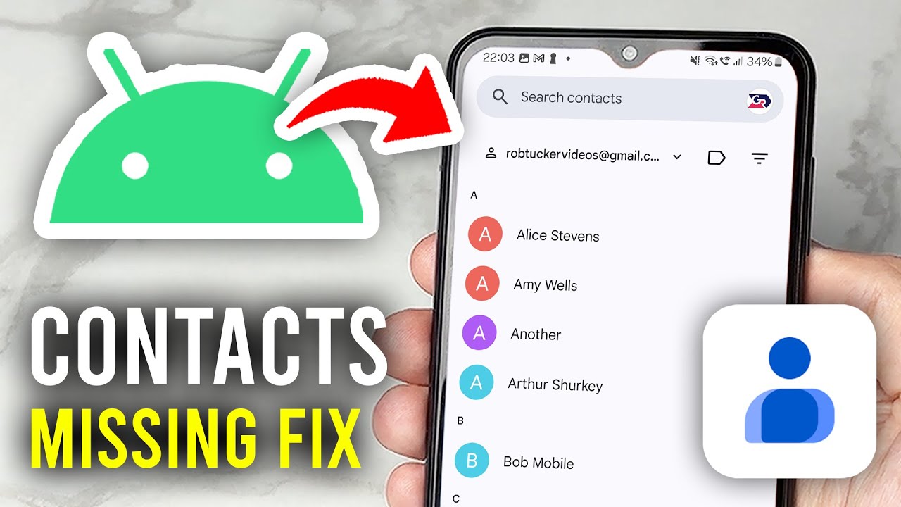 How To Fix Missing Contacts On Android - Full Guide