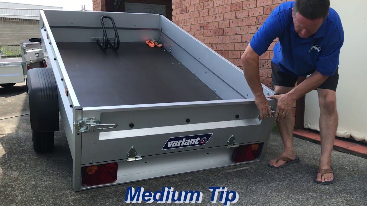 Small Tilting Box Trailer | Variant 220 S1