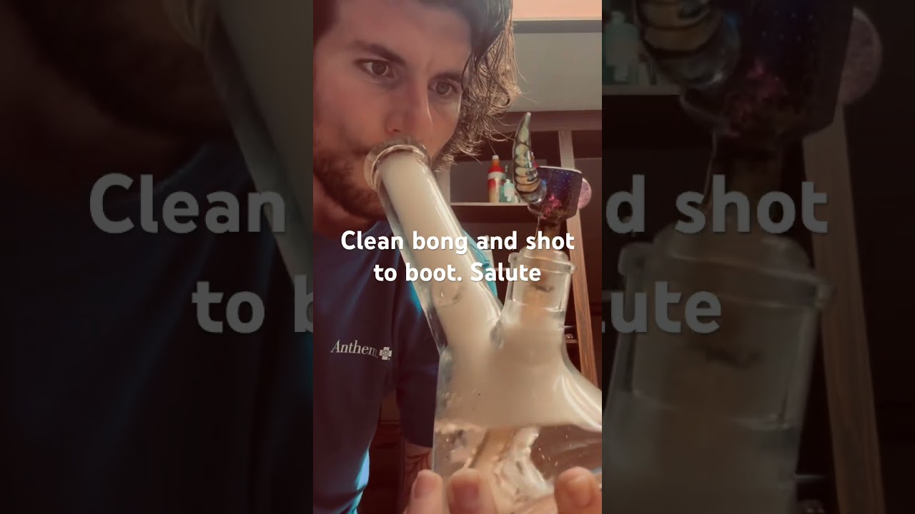Beaker bong. Milky bong hit. Big bong hit. Bong hit and shot.