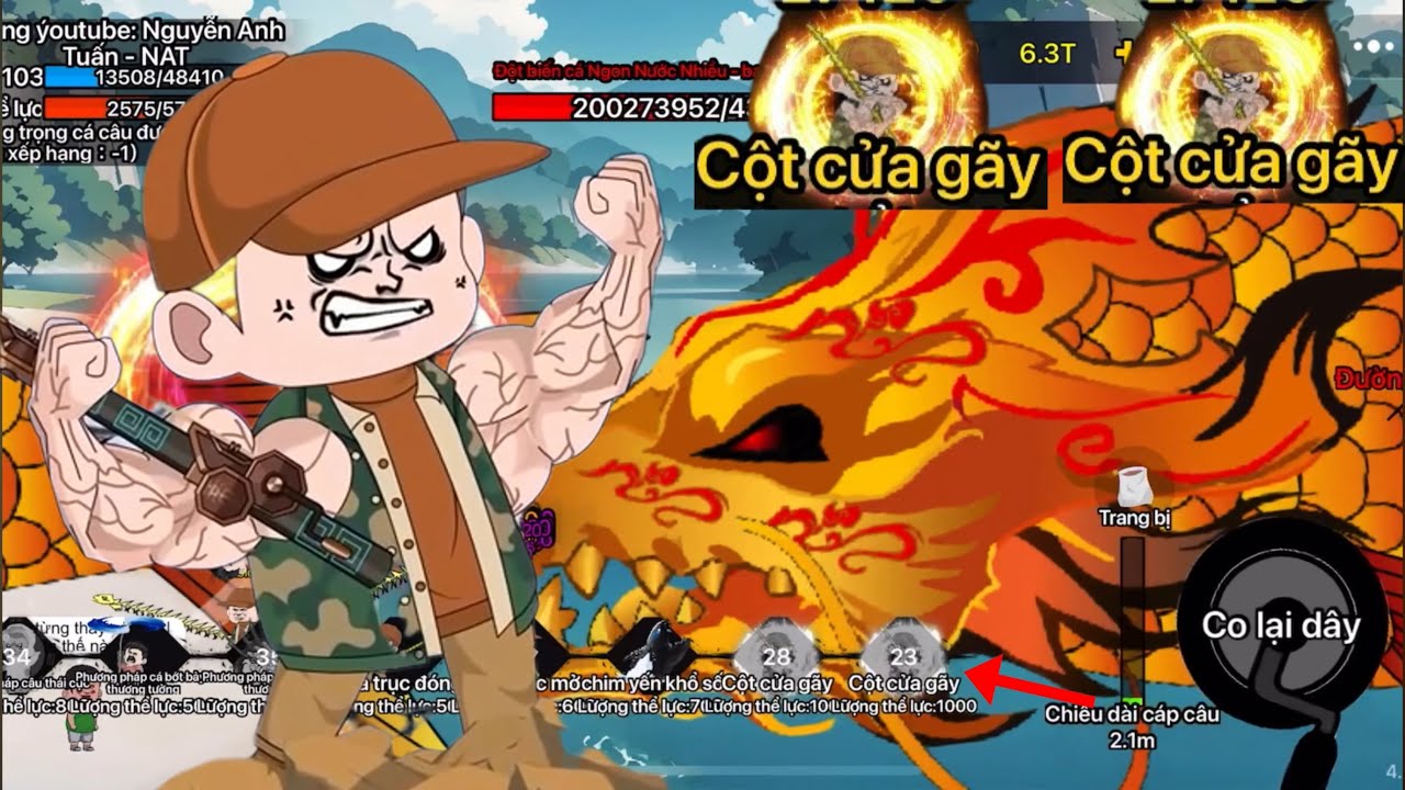Tôi Đã Bug 2 Chiêu Mạnh! CÂU CÁ VẠN CÂN 