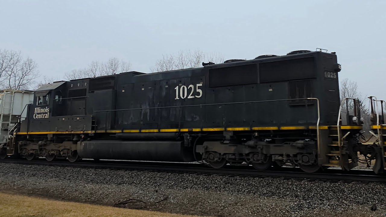 Canadian national eastbound M396 2283+5786+IC 1025 Bancroft Michigan March 5 2026 