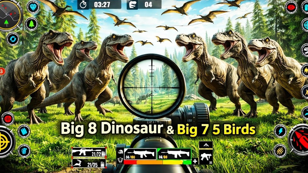 Epic Dinosaur Survival 🦖 | Hunt Wild Animals & Fight Dinosaurs | Android Game