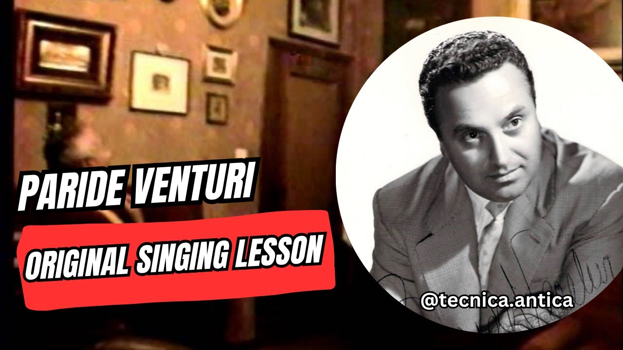 🎭 Paride Venturi’s 1988 Vocal Masterclass – Rare Opera Singing Lesson in Bologna