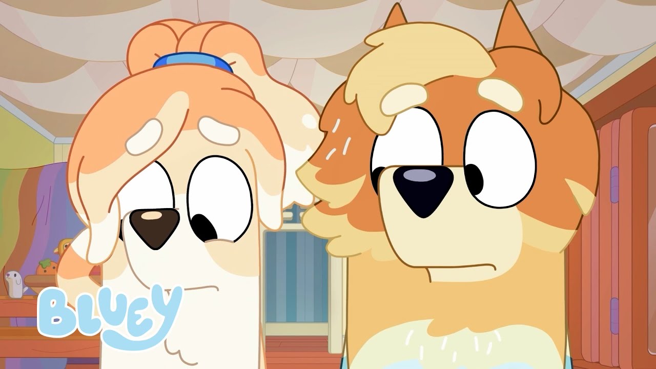 Tiempo para el romance 🌹🥰💙 | Bluey - España Oficial