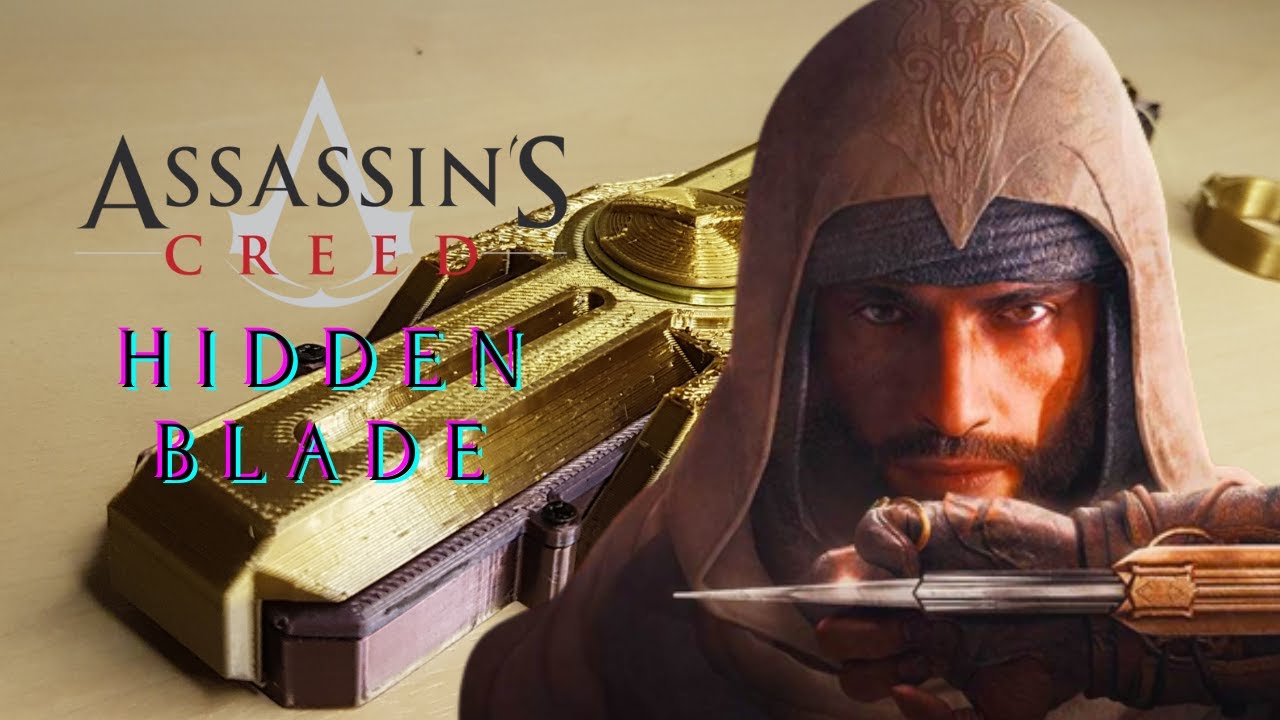 I 3D Printed My First Retractable Hidden Blade From Assassin's Creed
