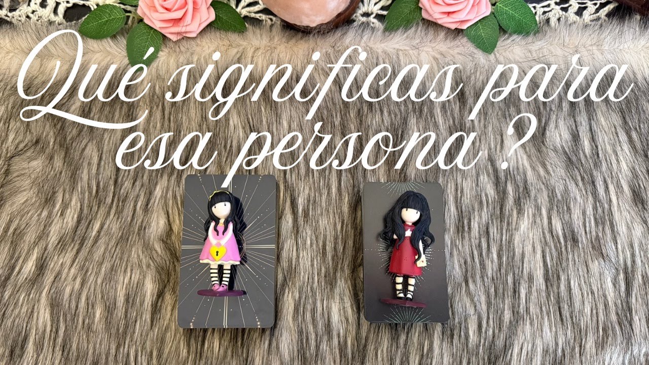 PIENSA EN UNA PERSONA Y TE DIRÉ LO QUE SIGNIFICAS PARA EL /ELLA ❤️ 😮 Tarot Interactivo Hoy