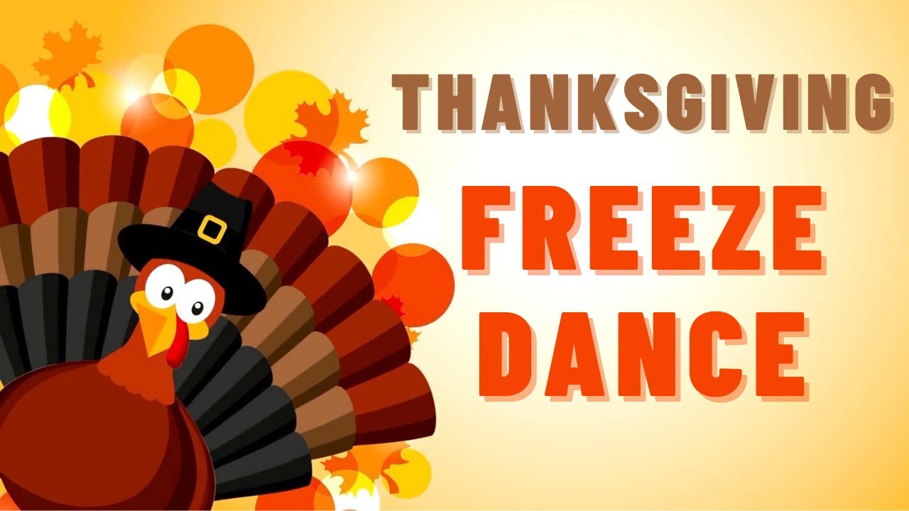 Thanksgiving Freeze Dance for Kids | Dance Along | Movement Break | Thanksgiving Activities