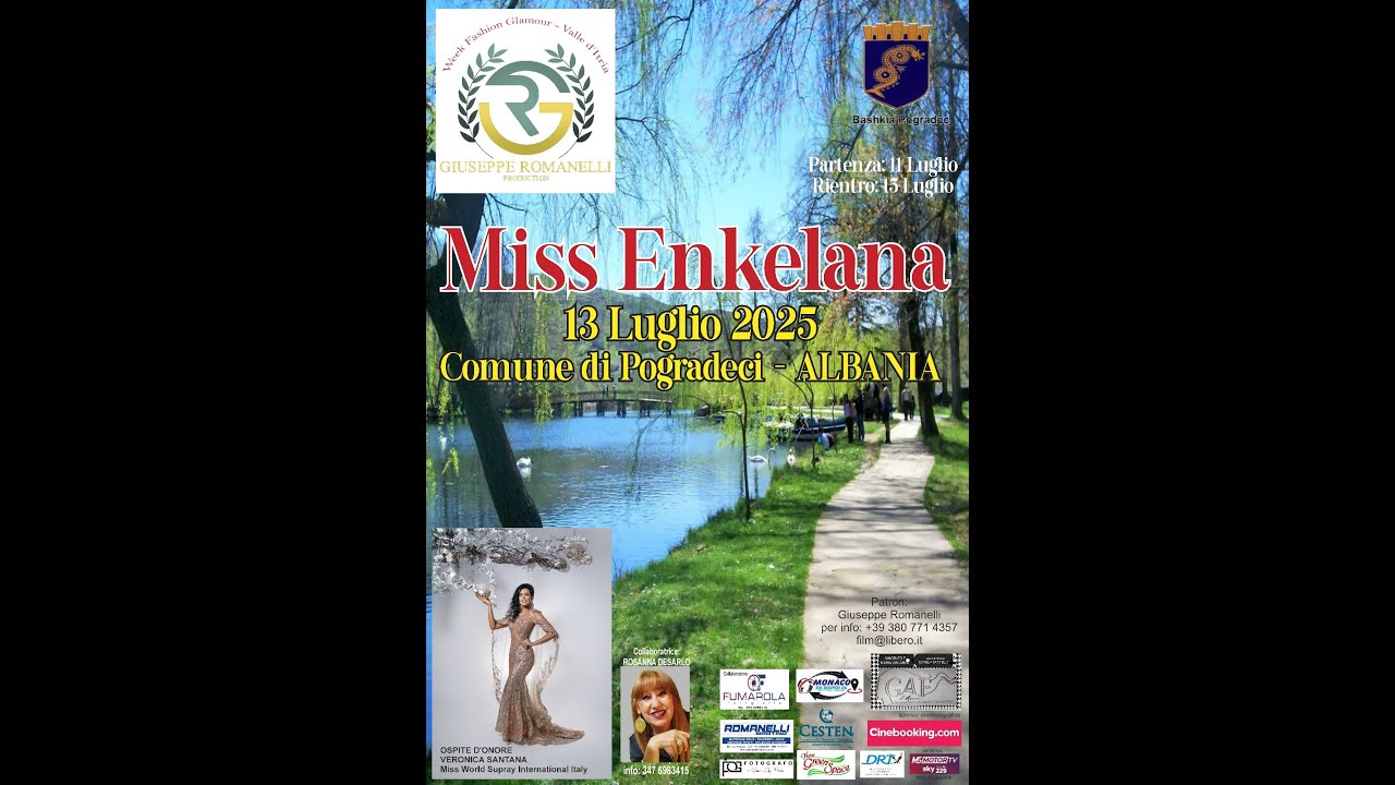Miss Enkelana a Pogradec Albania