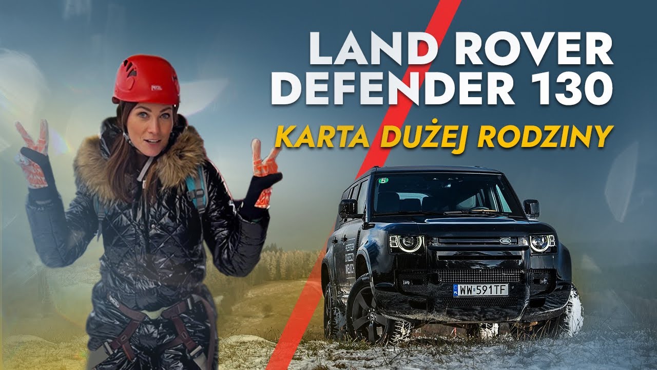 LAND ROVER DEFENDER 130: Karta dużej rodziny