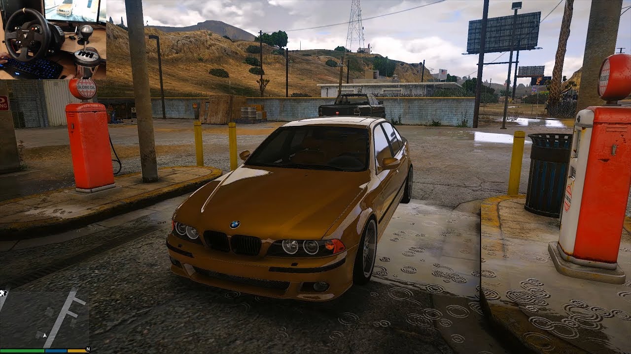 ✅GTA 5 BMW M5 E39 Realistic Driving [Steering Wheel + Shifter]