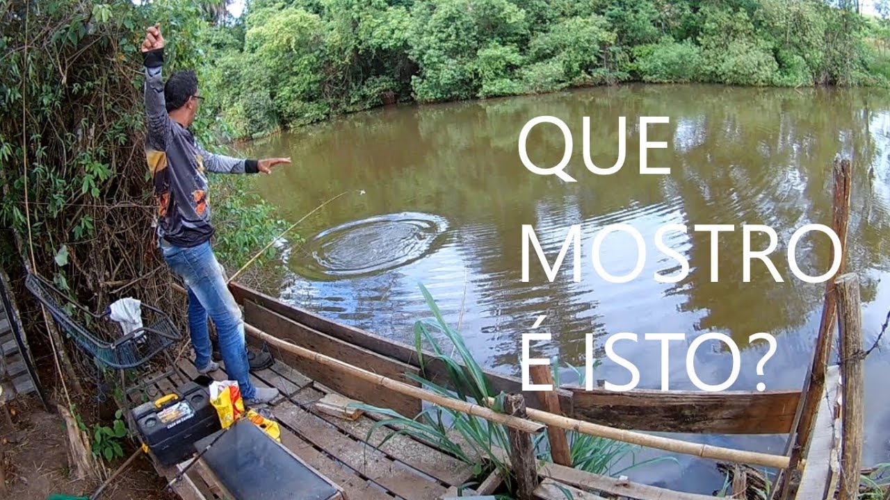 FISGUEI UM MOSTRO NA CEVA BRUTA | PESCARIA BOA DEMAIS