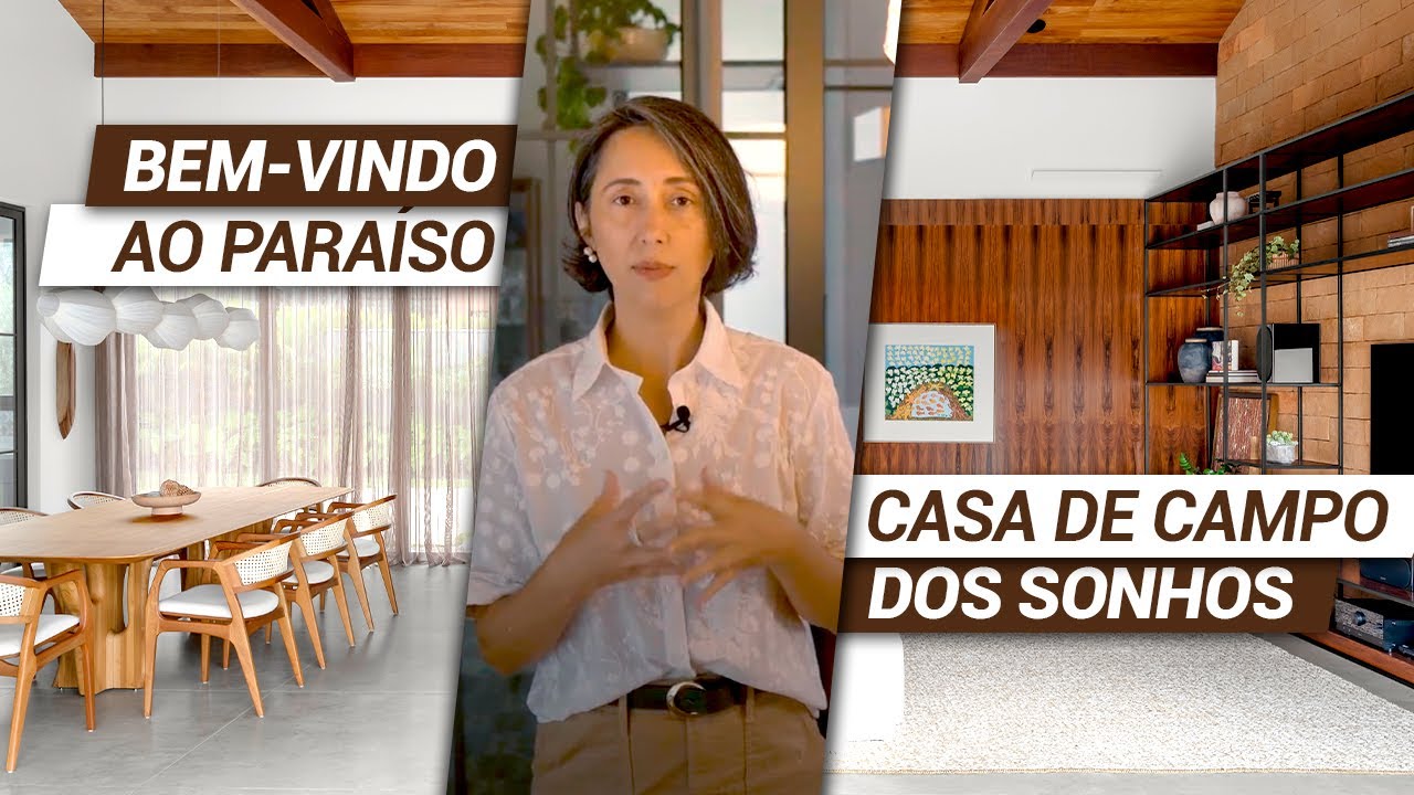 Descubra o encanto de uma CASA DE CAMPO: Projeto especial em 11 Capítulos!
