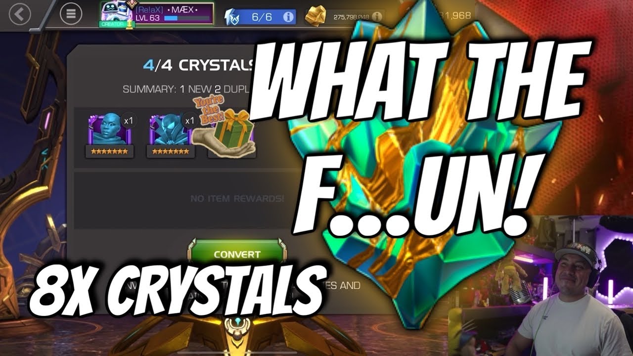 8 Titan Crystals - What Just Happen!!! RNG